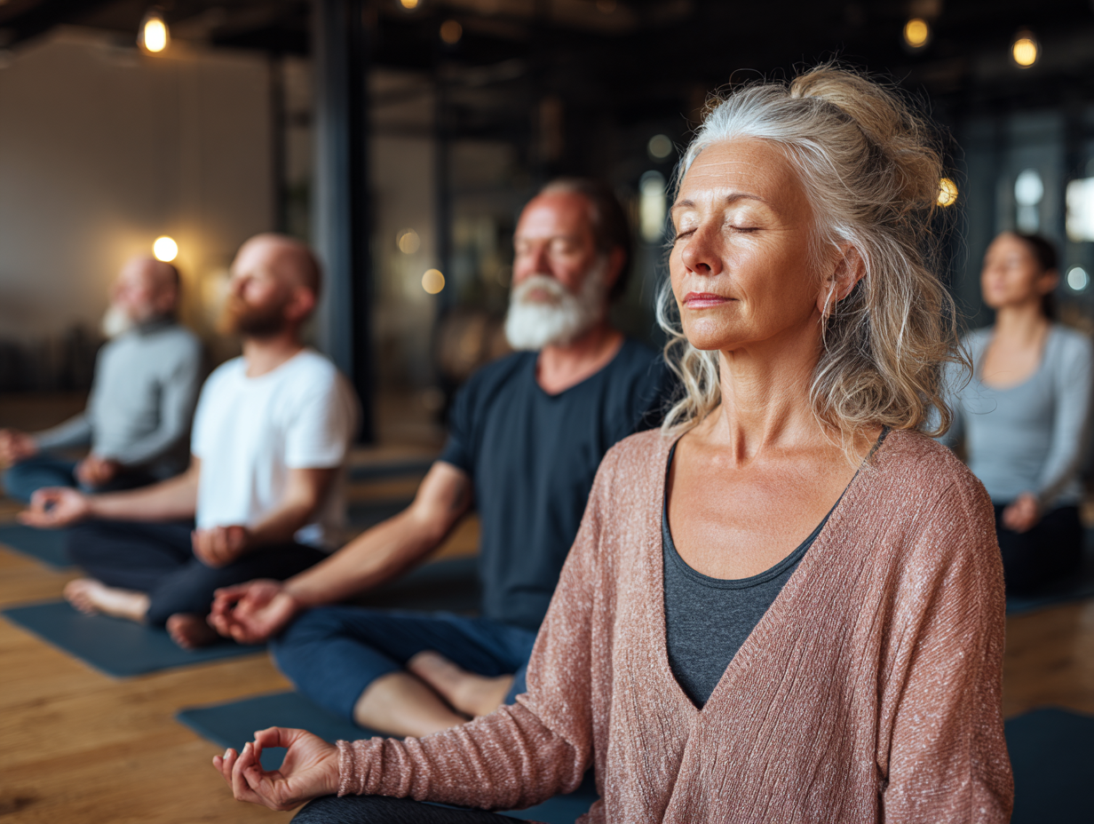 Йога практика на природі